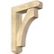 Ekena Millwork Westlake Craftsman Rough Sawn Bracket w/ Offset Brace, Douglas Fir, 6"W x 22"D x 30"H BKT0604X22X30WTL04RDF - alternate 1
